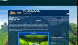 
							         Worm Pit | Portal Knights Wiki | FANDOM powered by Wikia								  
							    