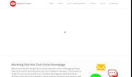 
							         Worthing Pub And Club Pubwatch Online Scheme Portal ... - Schemelink								  
							    