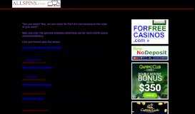 
							         Worthwhile Online Casino Portals - Spins								  
							    