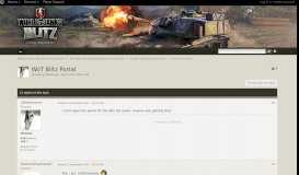 
							         WoT Blitz Portal - Game Discussion - World of Tanks Blitz Official ...								  
							    