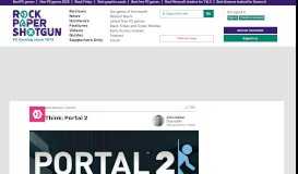
							         Wot I Think: Portal 2 | Rock Paper Shotgun								  
							    