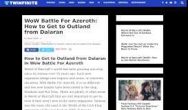 
							         WoW Battle For Azeroth: How to Get to Outland from Dalaran - Twinfinite								  
							    