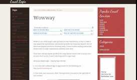 
							         Wowway Email Login – Wowway.net Webmail Sign In – WOW!								  
							    