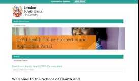 
							         Wozzad Online Course Application for London South Bank University								  
							    