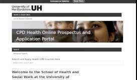
							         Wozzad Online Course Application for University of Hertfordshire								  
							    
