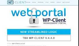 
							         WP-Client v.4.4.0 | WordPress Client Area & Invoicing Plugin | WP ...								  
							    