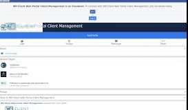
							         WP-Client Web Portal Client Management - Home | Facebook								  
							    