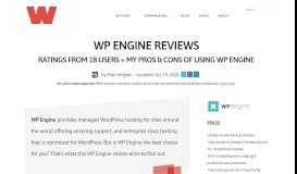 
							         WP Engine Review (2019): Best Premium Managed WordPress Host								  
							    
