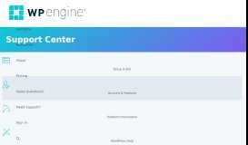
							         WP Engine User Portal Overview | WP Engine®								  
							    