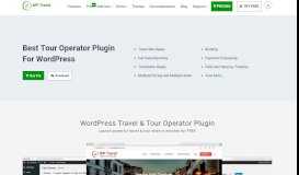 
							         WP Travel: Free Tour Operator Plugin & Travel Booking Plugin for ...								  
							    