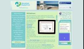 
							         WPAdvisor | Wareham Pediatrics | Serving Massachusetts Cape Cod ...								  
							    