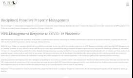 
							         WPD Management – Property Management For Chicago's South Side								  
							    