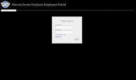
							         WPP - Employee Portal - Warren Screw Products, Inc.								  
							    