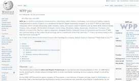 
							         WPP plc - Wikipedia								  
							    