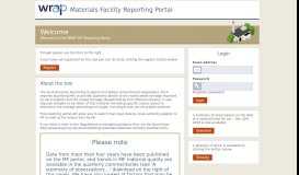 
							         WRAP MF Reporting Portal								  
							    