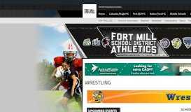 
							         WRESTLING - Fort Mill School District Athletics								  
							    