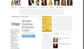 
							         Wright Express Rewards Login - Wright Express Net Worth								  
							    