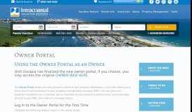 
							         Wrightsville Beach Vacation Rentals | Intracoastal Realty | Owner Portal								  
							    