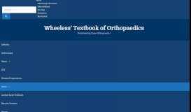 
							         Wrist Arthroscopy - Wheeless' Textbook of Orthopaedics								  
							    