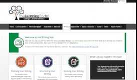 
							         Writing - The Learning Portal - The Learning Portal at Ontario Colleges ...								  
							    