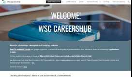 
							         WSC Careers Hub								  
							    