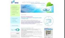 
							         WSE - Der Wasserlieferant für Strausberg, Erkner und Umgebung ...								  
							    