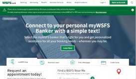 
							         WSFS Bank: Personal & Business Banking - Banks in Delaware								  
							    
