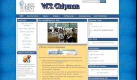 
							         W.T. Chipman Middle School – In Pursuit of Excellence - Lake Forest ...								  
							    