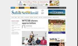 
							         WTCSB shows appreciation - The Suffolk News-Herald | The Suffolk ...								  
							    