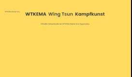 
							         WTDefense - Das WTKEMA Wing Tsun Portal								  
							    