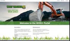 
							         WV811 Portal								  
							    
