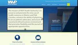 
							         WVP Health Authority								  
							    