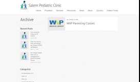 
							         WVP Medical Group – Salem Pediatric Clinic								  
							    