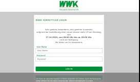
							         WWK Access Management								  
							    