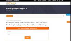 
							         www digitalgujarat gov in scholarship 2019 20 Form | School ...								  
							    