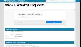 
							         www1.awardslinq.com : YGP Landing Page								  
							    