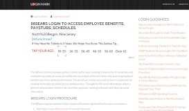 
							         www.88sears.com: 88Sears Login To Access Employee ...								  
							    