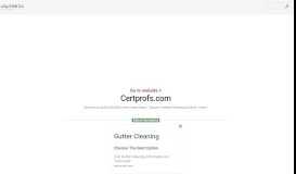 
							         www.Certprofs.com - Chrysler Certified Professional Store								  
							    