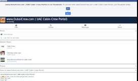 
							         www.DubaiCrew.com ( UAE Cabin Crew Portal) - Home | Facebook								  
							    