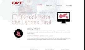 
							         www.dvt.at | DVT - Daten-Verarbeitung-Tirol GmbH								  
							    