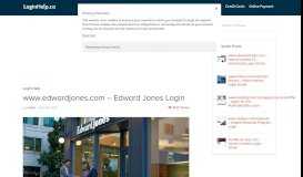 
							         www.edwardjones.com - Edward Jones Login - Login Helps								  
							    