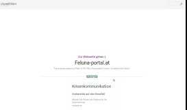 
							         www.Feluna-portal.at - Feluna - Kompetent und Seriös - Urlm.de								  
							    