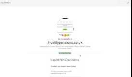 
							         www.Fidelitypensions.co.uk - Pension schemes l Defined ...								  
							    