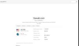 
							         www.Gawab.com - Web-based Email email POP3 SMTP IMAP ...								  
							    
