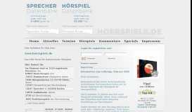 
							         www.hoerspiele.de : Das FAN-Portal für Hörspiele / Index : NEWS ...								  
							    