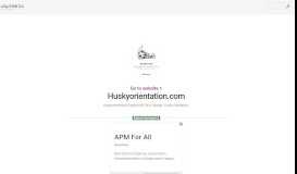 
							         www.Huskyorientation.com - Husky Orientation - ca								  
							    