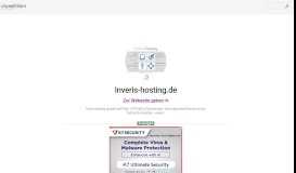 
							         www.Inveris-hosting.de - Die aufgerufene Domain ist zur Zeit nicht								  
							    