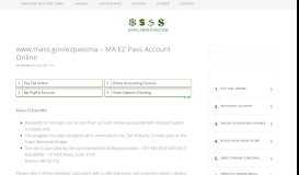 
							         www.mass.gov/ezpassma - MA EZ Pass Account Online ...								  
							    