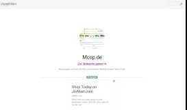 
							         www.Mcop.de - Mobility Concept Online Portal - Urlm.de								  
							    