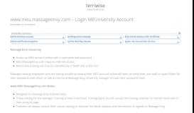 
							         www.meu.massageenvy.com – Login MEUniversity Account								  
							    